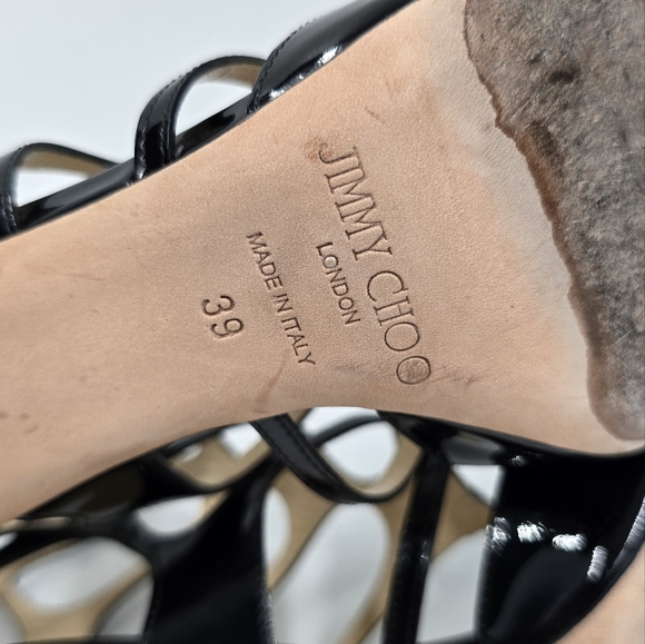 Jimmy Choo patent sandals - Picture 9 of 9